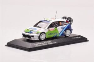 Ford Focus RS WRC #4 R. Kresta / J. Tomanek Rally Monte Carlo 2005 Minichamps 1:43 400058404 Métal — image 2 sur 4