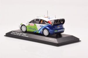 Ford Focus RS WRC #4 R. Kresta / J. Tomanek Rally Monte Carlo 2005 Minichamps 1:43 400058404 Métal — image 3 sur 4