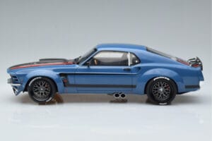 Ford Mustang Boss Cobra Ruffian Cars Bleu GT Spirit 1:18 GT426 Résine — image 3 sur 6