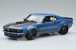 Ford Mustang Boss Cobra Ruffian Cars Bleu GT Spirit 1:18
