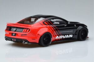 Ford Mustang S550 LB Works Liberty Walk Advan GT Spirit 1:18 KJ035 Résine — image 2 sur 6