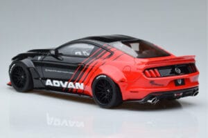 Ford Mustang S550 LB Works Liberty Walk Advan GT Spirit 1:18 KJ035 Résine — image 5 sur 6