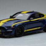 Ford Mustang S550 Shelby Super Snake Bleu GT Spirit 1:18