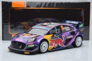 Ford Puma Rally1 WRC #16 A. Fourmaux / A. Coria Rally Monte Carlo 2022 IXO 1:18 18RMC111 Métal — image 6 sur 6