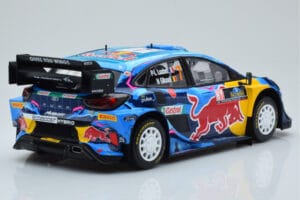 Ford Puma Rally1 WRC #7 P-L. Loubet / N. Gilsoul Rally Sweden 2023 IXO 1:18 18RMC154B Métal — image 2 sur 6