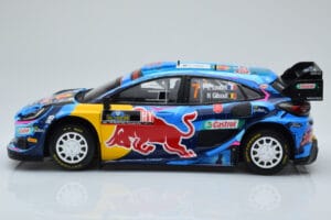 Ford Puma Rally1 WRC #7 P-L. Loubet / N. Gilsoul Rally Sweden 2023 IXO 1:18 18RMC154B Métal — image 3 sur 6
