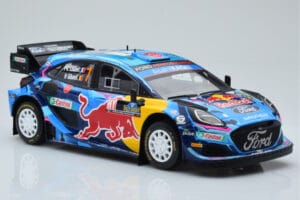 Ford Puma Rally1 WRC #7 P-L. Loubet / N. Gilsoul Rally Sweden 2023 IXO 1:18 18RMC154B Métal — image 4 sur 6