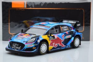 Ford Puma Rally1 WRC #7 P-L. Loubet / N. Gilsoul Rally Sweden 2023 IXO 1:18 18RMC154B Métal — image 6 sur 6