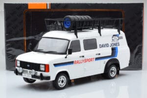 Ford Transit Mk2 Van Team David Jones Rally Assistance IXO 1:18 18RMC033XE Métal — image 6 sur 6