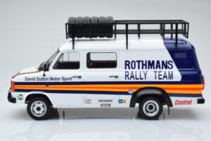 Ford Transit Mk2 Van Team Rothmans Rally Assistance IXO 1:18 18RMC057XE Métal — image 3 sur 6