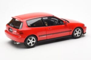 Honda Civic EG6 VTEC Rouge LCD 1:18 LCD18018-RE Métal — image 4 sur 11