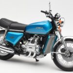 Honda Gold Wing GL1000 Bleu Métallique Minichamps 1:12 122161600 - image 4 of 6