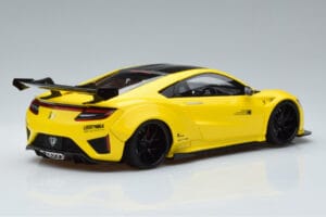 Honda NSX NC1 LB Works Liberty Walk Jaune GT Spirit 1:18 KJ034 Résine — image 2 sur 6