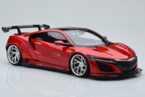 Honda NSX NC1 Liberty Walk Candy Rouge GT Spirit 1:18 GT245 Métal — image 4 sur 6