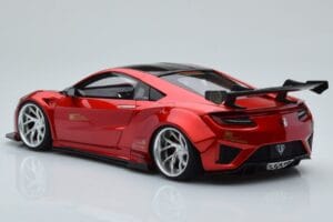 Honda NSX NC1 Liberty Walk Candy Rouge GT Spirit 1:18 GT245 Métal — image 5 sur 6