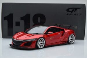 Honda NSX NC1 Liberty Walk Candy Rouge GT Spirit 1:18 GT245 Métal — image 6 sur 6