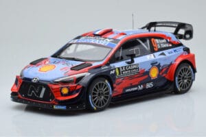 Hyundai i20 Coupe WRC #9 S. Loeb / I. Galmiche Rally Monte Carlo 2020 IXO 1:18 18RMC067B