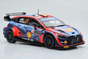 Hyundai i20 N Rally1 #11 T. Neuville / M. Wydaeghe Rally Monte Carlo 2022 IXO 1:18 18RMC112 Métal — image 4 sur 6