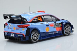 Hyundai i20 Coupe WRC #6 D. Sordo / C. del Barrio Rally Monte Carlo 2018 IXO 1:18 18RMC030C Métal — image 2 sur 6