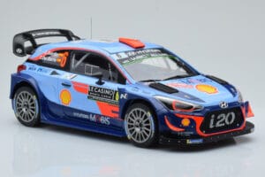 Hyundai i20 Coupe WRC #6 D. Sordo / C. del Barrio Rally Monte Carlo 2018 IXO 1:18 18RMC030C Métal — image 4 sur 6