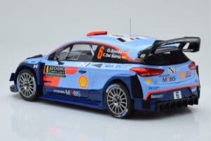 Hyundai i20 Coupe WRC #6 D. Sordo / C. del Barrio Rally Monte Carlo 2018 IXO 1:18 18RMC030C Métal — image 5 sur 6