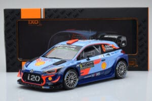 Hyundai i20 Coupe WRC #6 D. Sordo / C. del Barrio Rally Monte Carlo 2018 IXO 1:18 18RMC030C Métal — image 6 sur 6