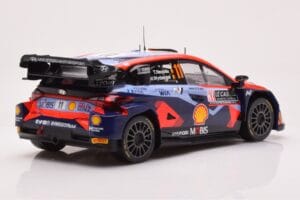 Hyundai i20 N Rally1 #11 T. Neuville / M. Wydaeghe Rally Monte Carlo 2023 IXO 1:18 18RMC153A Métal — image 2 sur 6