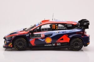 Hyundai i20 N Rally1 #11 T. Neuville / M. Wydaeghe Rally Monte Carlo 2023 IXO 1:18 18RMC153A Métal — image 3 sur 6