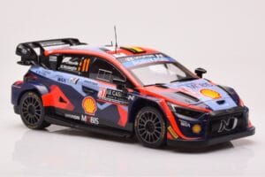 Hyundai i20 N Rally1 #11 T. Neuville / M. Wydaeghe Rally Monte Carlo 2023 IXO 1:18 18RMC153A Métal — image 4 sur 6