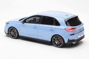 Hyundai i30 N Bleu Clair Otto 1:18 OT425 Résine — image 5 sur 6