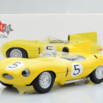Jaguar D-Type #5 Ecurie Nationale Belge 24 Hours of Le Mans 1956 CMR 1:18 - image 6 of 6