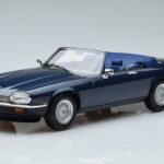 Jaguar XJS V12 Cabriolet Bleu Métallisé Édition Limitée Norev 1:18 182636 Métal