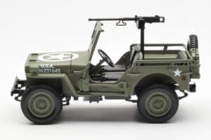 Jeep Willys MB US Army D-Day 1944 Norev 1:18 189016 Métal — image 4 sur 10