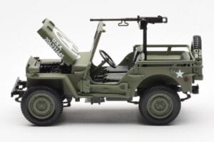 Jeep Willys MB US Army D-Day 1944 Norev 1:18 189016 Métal — image 6 sur 10