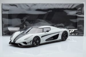 Koenigsegg Regera Gris Asia Exclusive GT Spirit 1:18 CLDC026 Résine — image 5 sur 5