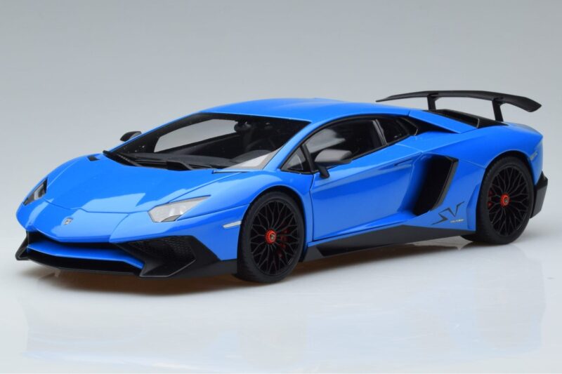 Lamborghini Aventador LP750-4 SV Bleu AUTOart 1:18 74559 Composite