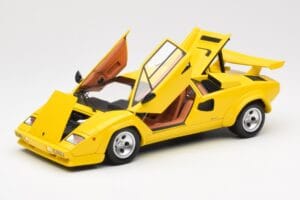 Lamborghini Countach LP 5000 Quattrovalvole Jaune Kyosho 1:18 08320Y Métal — image 2 sur 8