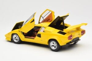 Lamborghini Countach LP 5000 Quattrovalvole Jaune Kyosho 1:18 08320Y Métal — image 5 sur 8