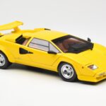 Lamborghini Countach LP 5000 Quattrovalvole Jaune Kyosho 1:18 08320Y - image 6 of 8