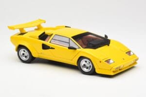 Lamborghini Countach LP 5000 Quattrovalvole Jaune Kyosho 1:18 08320Y Métal — image 6 sur 8