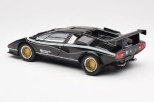 Lamborghini Countach LP 500R Noir Kyosho 1:18 08320C Métal — image 7 sur 8