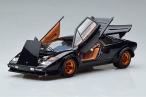 Lamborghini Countach LP500S Walter Wolf Bleu Foncé Kyosho 1:18 08320D Métal — image 2 sur 11