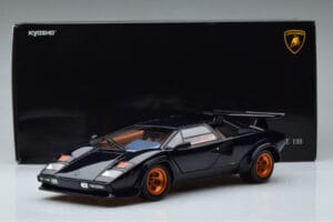 Lamborghini Countach LP500S Walter Wolf Bleu Foncé Kyosho 1:18 08320D Métal — image 11 sur 11