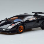 Lamborghini Countach LP500S Walter Wolf Bleu Foncé Kyosho 1:18