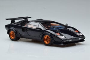 Lamborghini Countach LP500S Walter Wolf Bleu Foncé Kyosho 1:18 08320D Métal — image 6 sur 11