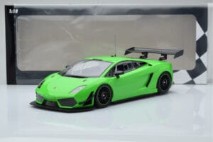 Lamborghini Gallardo LP600+ GT3 Vert Minichamps 1:18 151111101 Métal — image 6 sur 6
