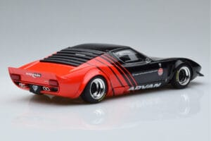 Lamborghini Miura LB Works Liberty Walk Advan GT Spirit 1:18 KJ033 Résine — image 2 sur 6