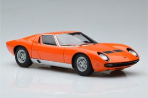 Lamborghini Miura SV Orange AUTOart 1:18 74542 Métal — image 6 sur 8