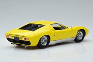 Lamborghini Miura SV Jaune Kyosho 1:18 08317Y Métal — image 3 sur 11