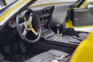 Lamborghini Miura SV Jaune Kyosho 1:18 08317Y Métal — image 8 sur 11